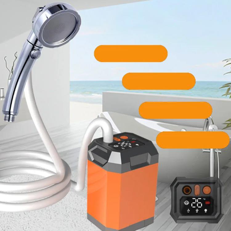 ポータブルシャワー 軽量 アウトドアシャワー 屋外 電動シャワー