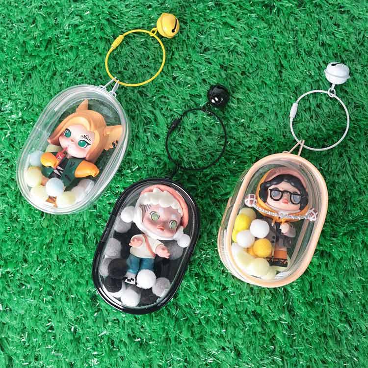 ポーチ ぬいぐるみ 痛バッグ ぬいポーチ 2個セット PVC 推し活 ぬい