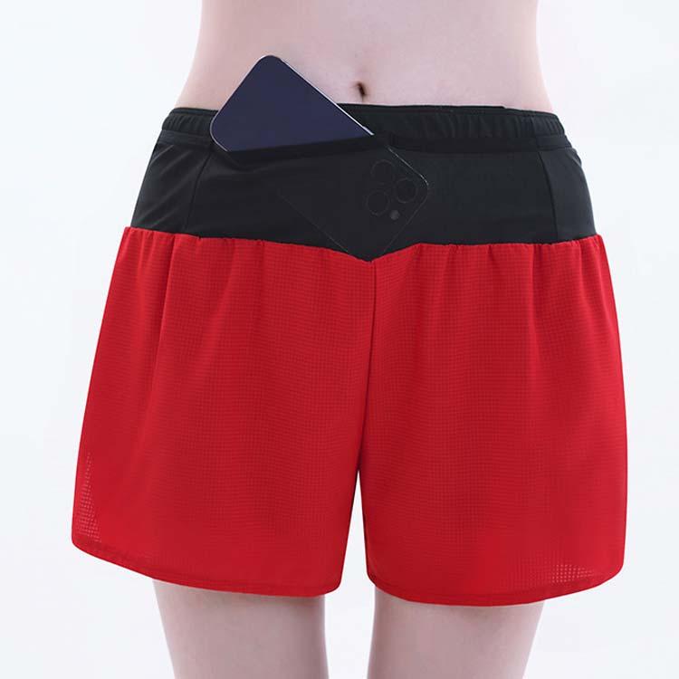 ランニングパンツ ランニング ウエストポケット付き メンズ 男性 ポケット スポーツウェア 速乾性 ストレッチ ハーフパンツ ウエストポーチ一体型 イ |  | 04