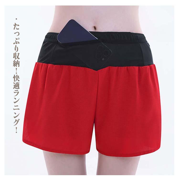 ランニングパンツ ランニング ウエストポケット付き メンズ 男性 ポケット スポーツウェア 速乾性 ストレッチ ハーフパンツ ウエストポーチ一体型 イ |  | 08