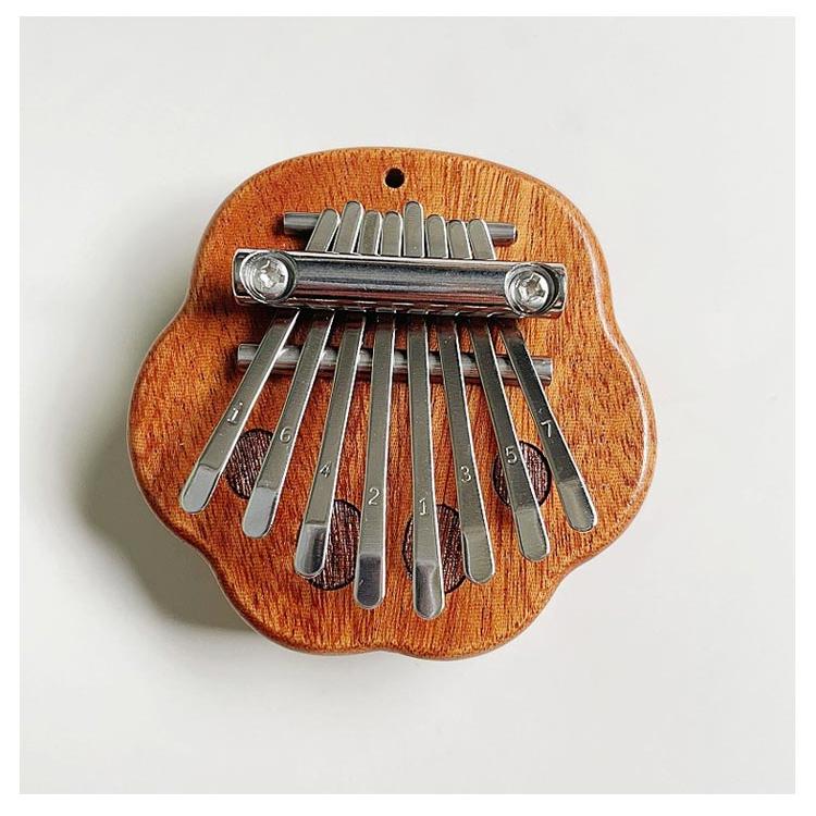 カリンバ 楽譜 8キー 初心者セット 教本 親指ピアノ サムピアノ ケース