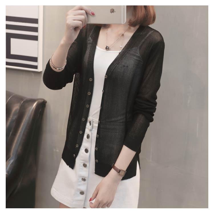 サマーカーディガン レディース ニットカーディガン カーディガン Vネック 長袖 薄手 リブニット 薄手ニット 肩掛け 冷房対策 トップス ゆったり |  | 15