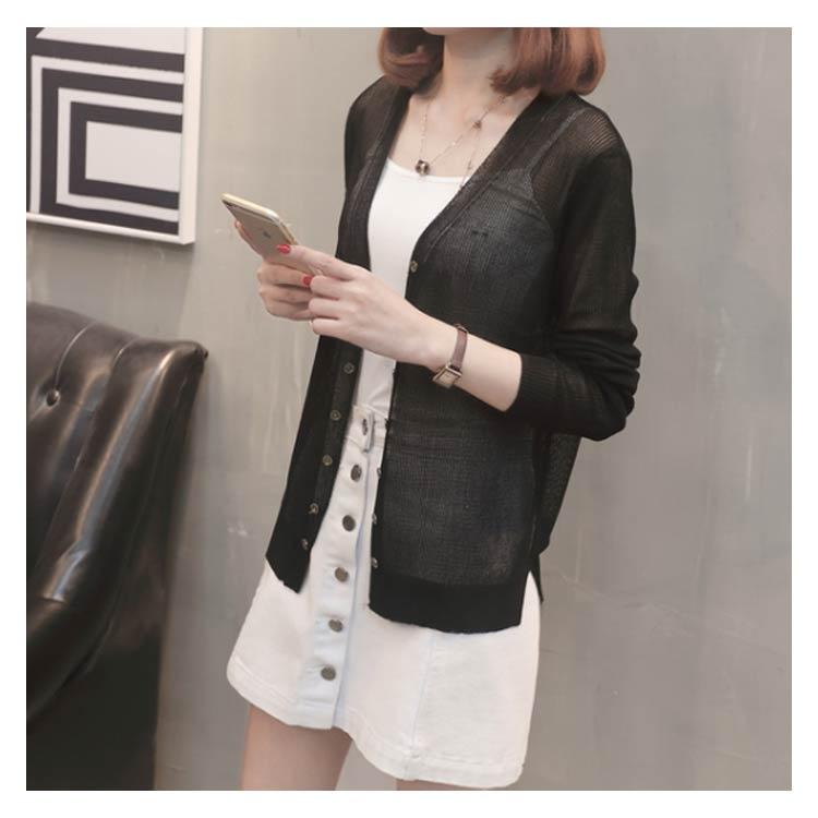 サマーカーディガン レディース ニットカーディガン カーディガン Vネック 長袖 薄手 リブニット 薄手ニット 肩掛け 冷房対策 トップス ゆったり |  | 17