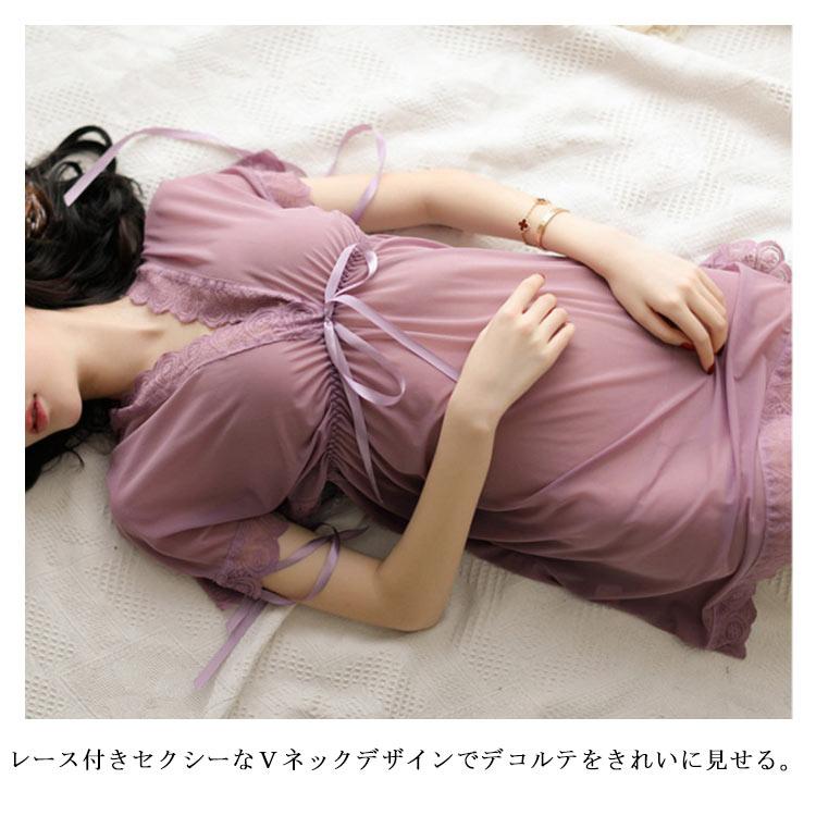 夏パジャマ レディース キャミソール 寝巻き 部屋着 ナイトウェア ルームウェア 寝間着 夏用 寝衣 ワンピパジャマ ノースリーブ リボン付き 無地 |  | 12