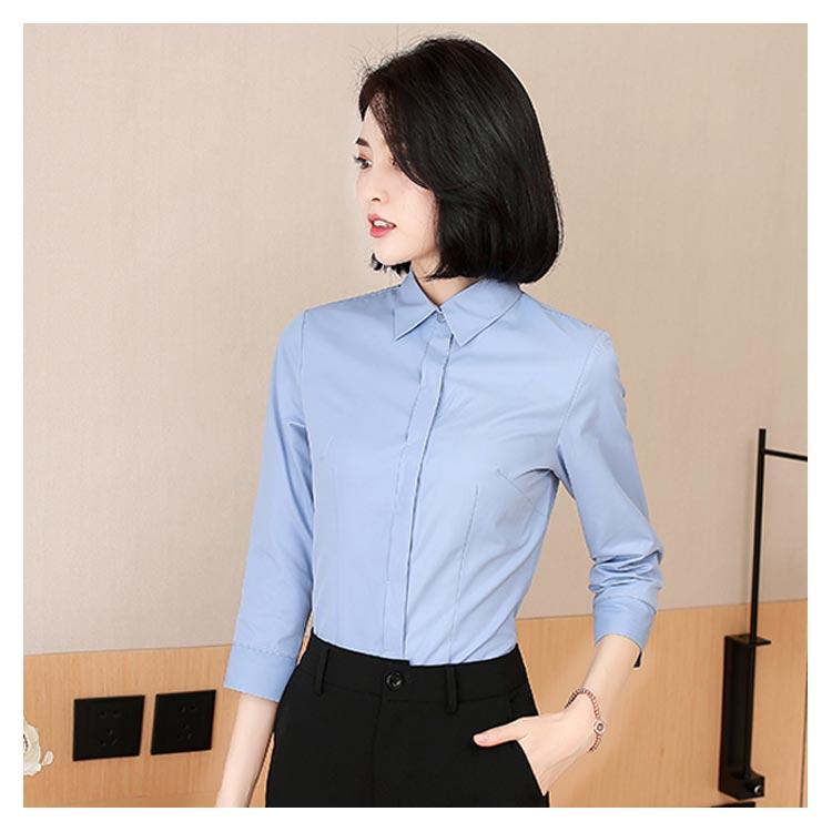 シャツ 長袖シャツ レディース シャツブラウス ワイシャツ Ｙシャツ 丸襟シャツ カジュアルシャツ 無地 長袖 チュニック トップス 森ガール系 大き |  | 13