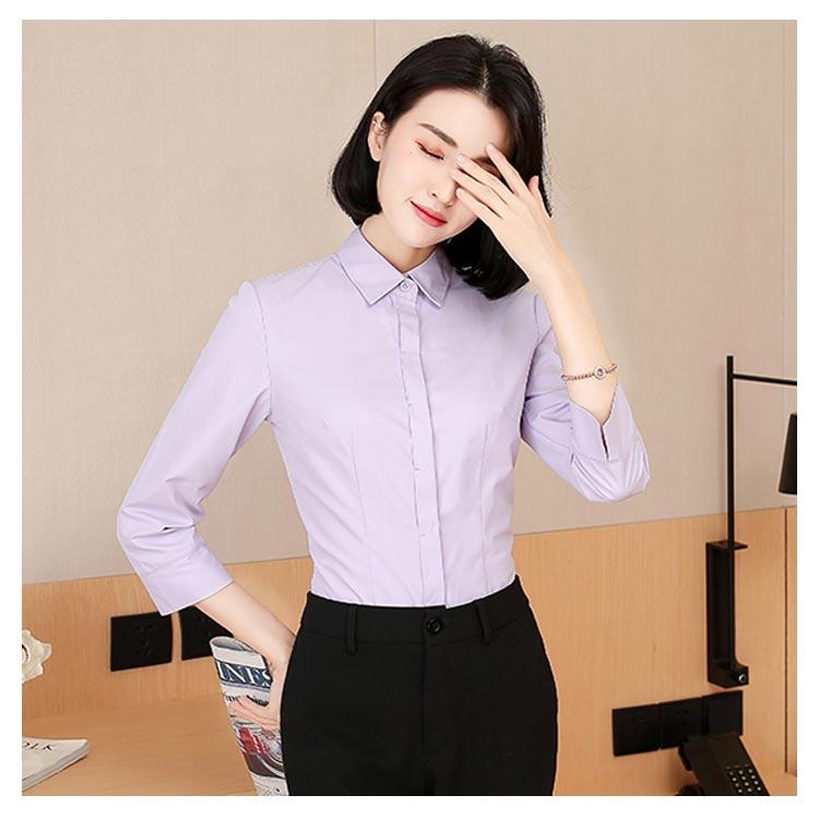 シャツ 長袖シャツ レディース シャツブラウス ワイシャツ Ｙシャツ 丸襟シャツ カジュアルシャツ 無地 長袖 チュニック トップス 森ガール系 大き |  | 18