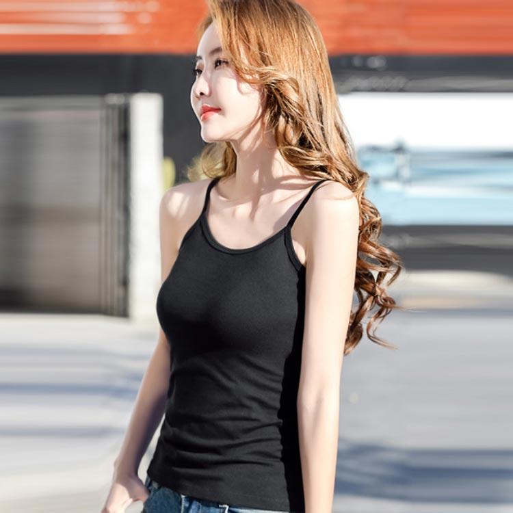 キャミソール レディース インナーキャミソール 無地キャミソール ノースリーブ クルーネック 薄手 コットン 下着 伸縮性 ゆったり シンプル 大きい |  | 02