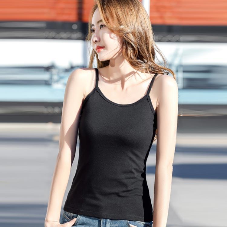 キャミソール レディース インナーキャミソール 無地キャミソール ノースリーブ クルーネック 薄手 コットン 下着 伸縮性 ゆったり シンプル 大きい |  | 04