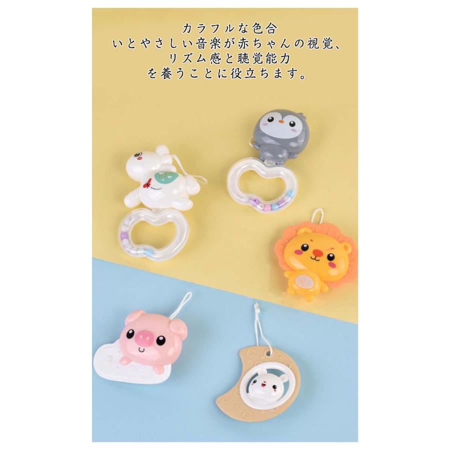 赤ちゃんオルゴール 音量調節可 ベッドメリー 赤ちゃん 360度回転