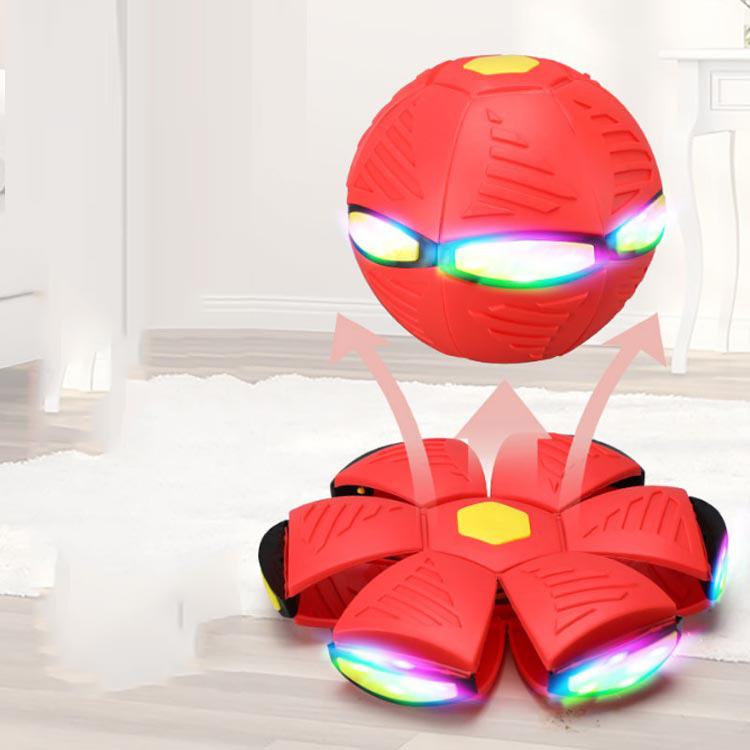 UFO マジックボール 玩具 光る UFOボール 子供 おもちゃ 変形 ディスク