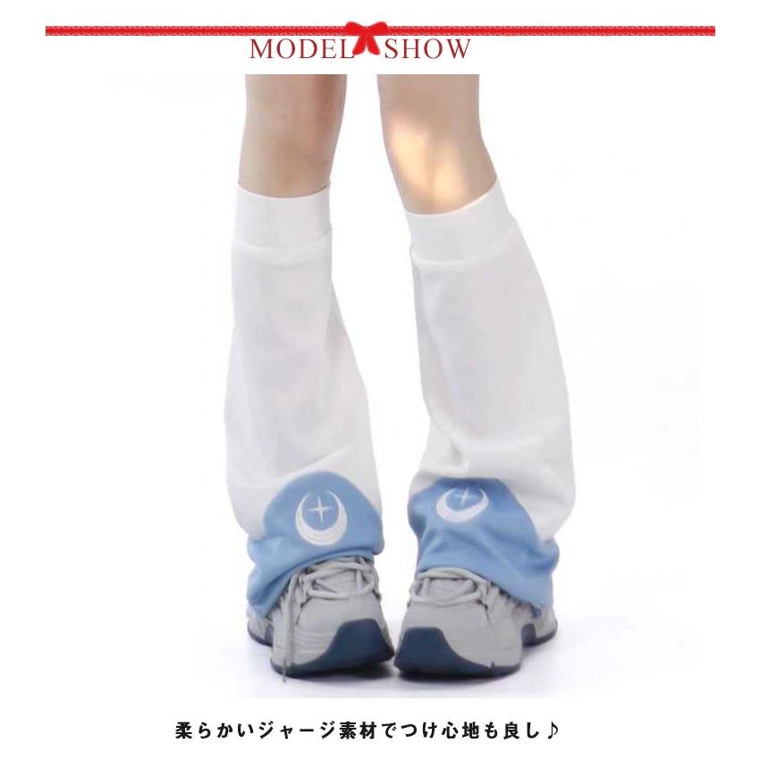 オリジナル　天使界隈　ジャージ　パンツ　レッグウォーマー　3点セット 天使 水色 ハーフパンツ レッグウォーマー 3点セット 原宿系