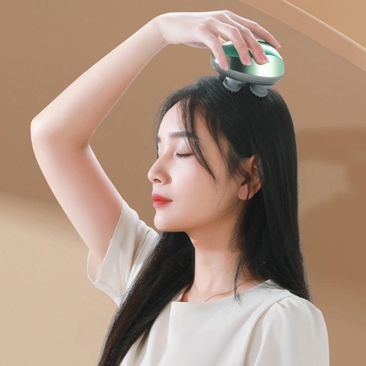 頭皮マッサージ ヘッド ミニマッサージ機 頭皮ケア IPX7防水 全身