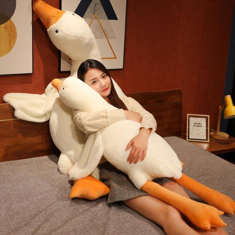 190cm 160cm ガチョウ プレゼント ぬいぐるみ 鵝鳥 抱き枕 送料無料