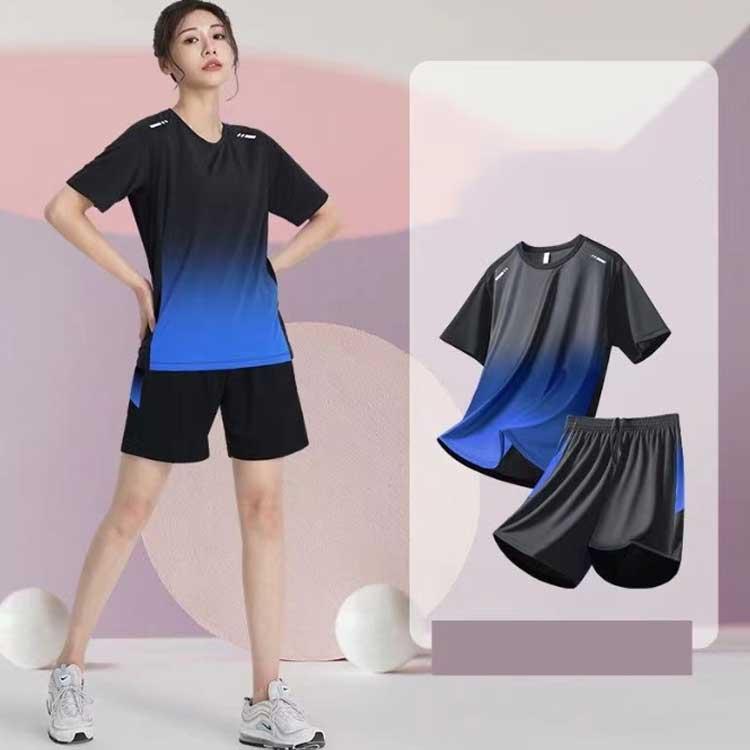 夏 ランニングウェア tシャツ レディース 秋 半袖Tシャツ 2点セット