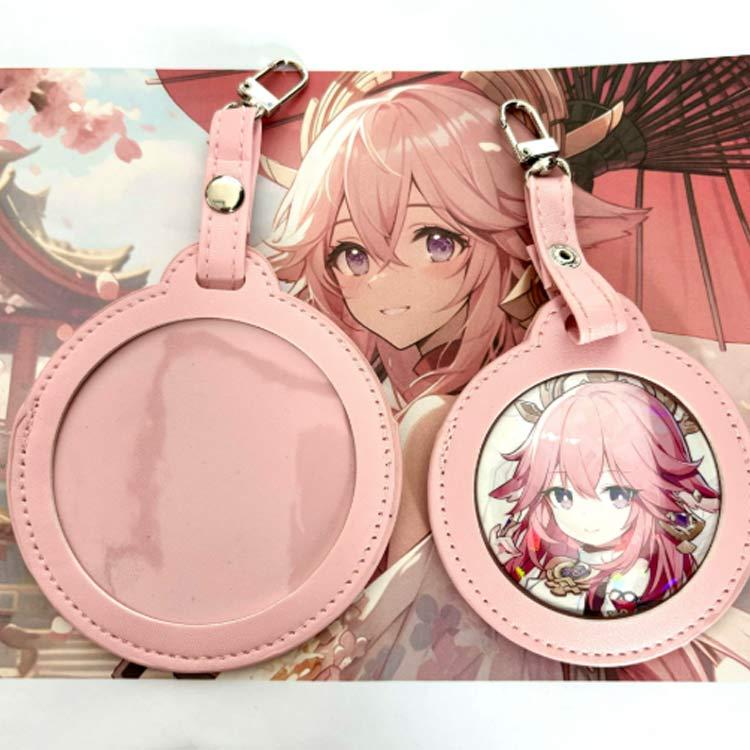 缶バッチ 缶バッジカバー58mm/75mm対応 丸形 収納ケース バッジ