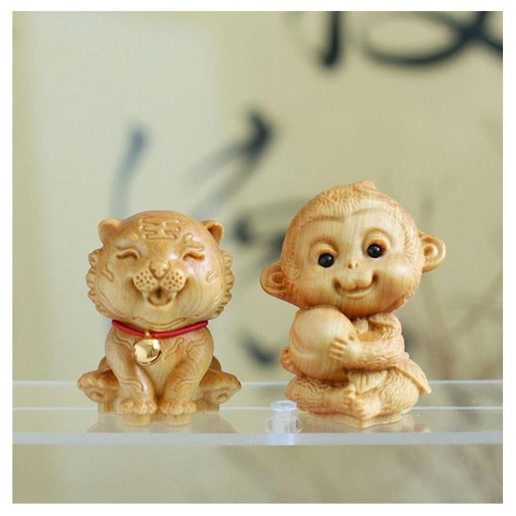 開運 置物 干支 鼠 牛 虎 兎 竜 蛇 馬 羊 猿 鶏 犬 豚 可愛い 正月飾り