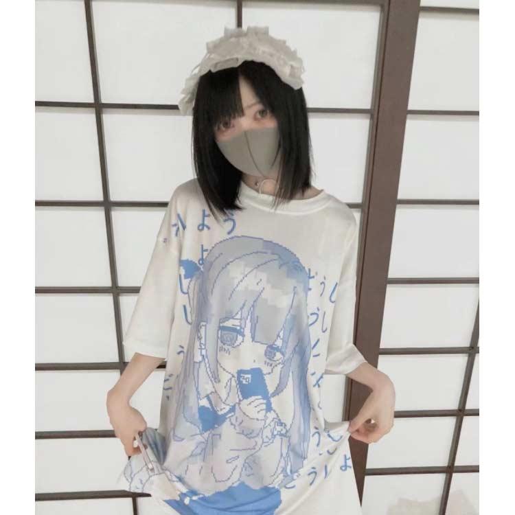 地雷系 カットソー 服 病みかわいい ギャル レディース Tシャツ 地雷系 カットソー 服 病みかわいい ギャル レディース Tシャツ