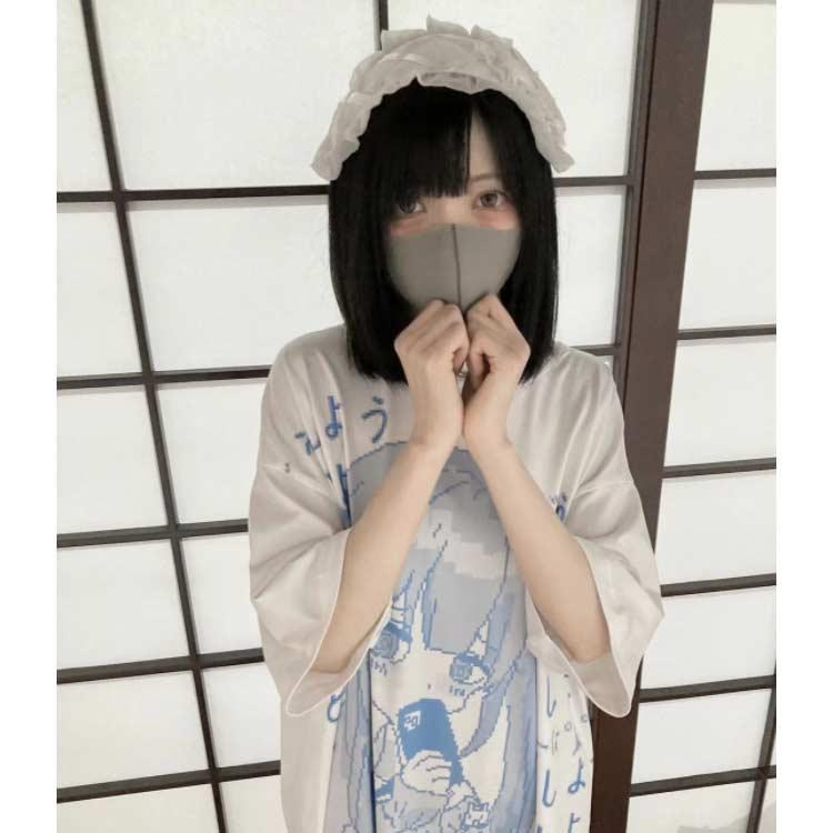 地雷系 カットソー 服 病みかわいい ギャル レディース Tシャツ