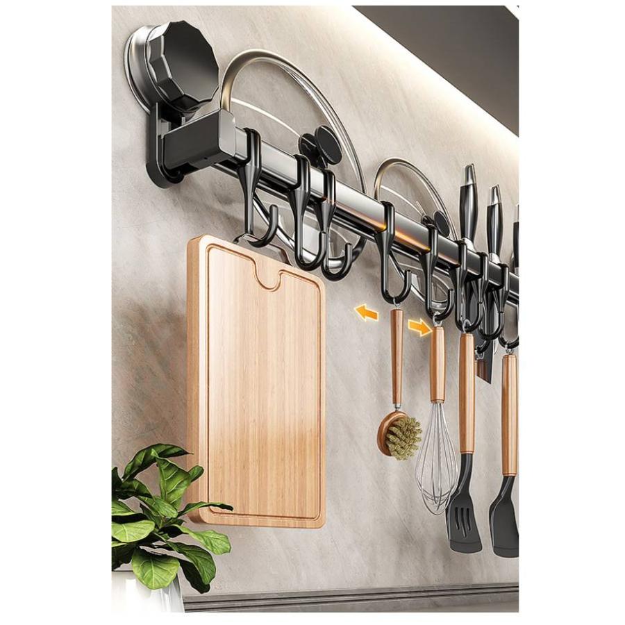フライパン収納 お風呂 キッチンツールス 壁掛けフック 多機能