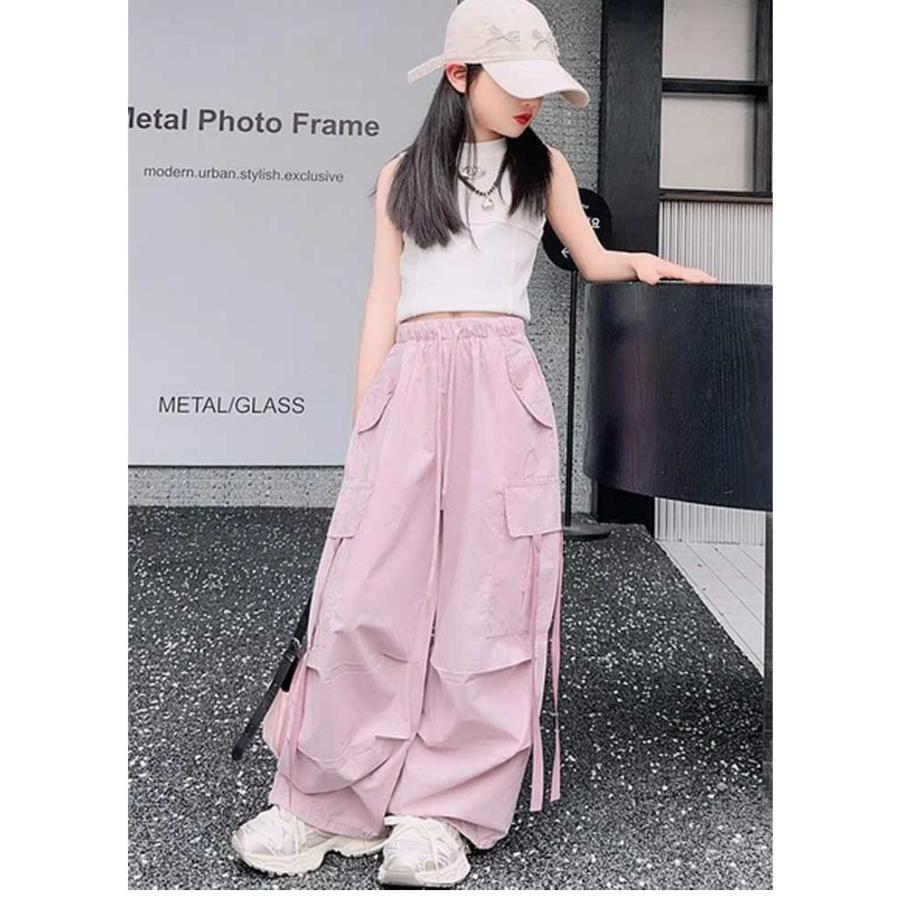子ども服 カーゴパンツ ヒップホップ hiohop キッズ 女の子 ダンス衣装
