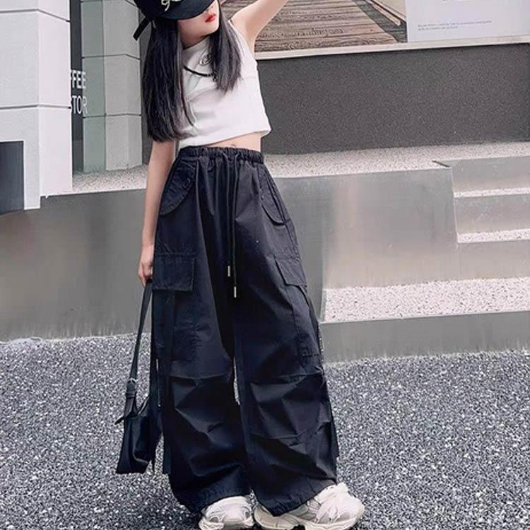 子ども服 カーゴパンツ ヒップホップ hiohop キッズ 女の子 ダンス衣装