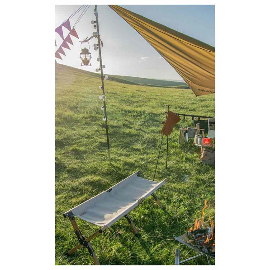 折りたたみ コンパクトベンチ ローチェア 軽量 2人掛け アウトドア