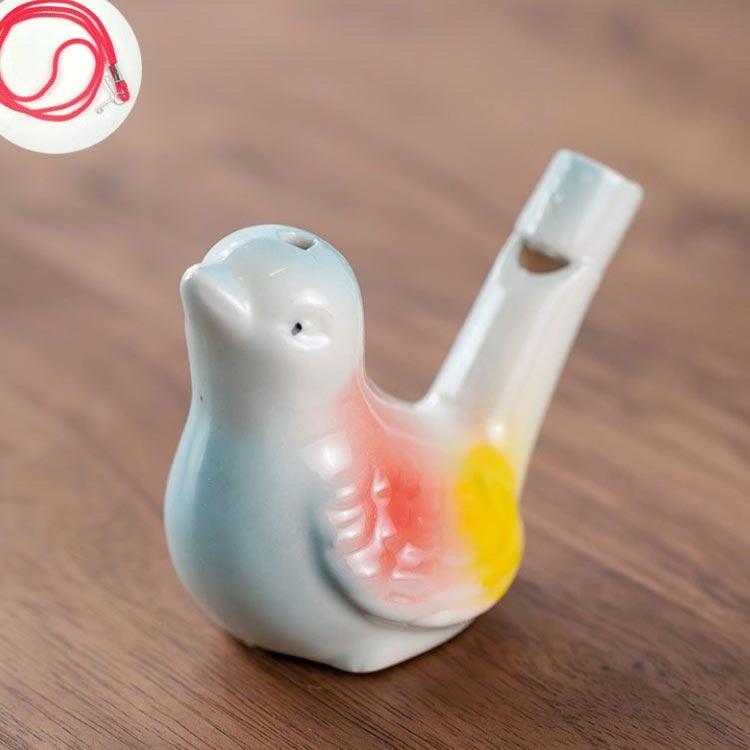 水笛 水鳥 みずどり 陶器 手作り バードホイッスル 本物の鳥みたいな