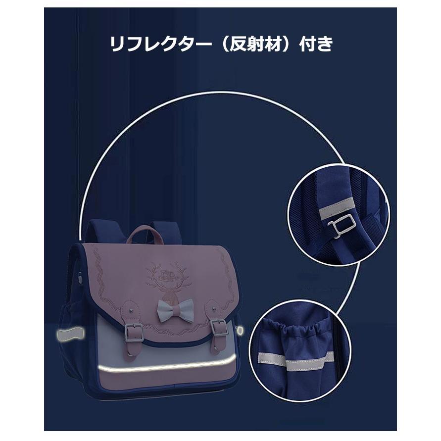 ランドセル キッズ リュック スクールバッグ 撥水 軽量 A4サイズ 反射