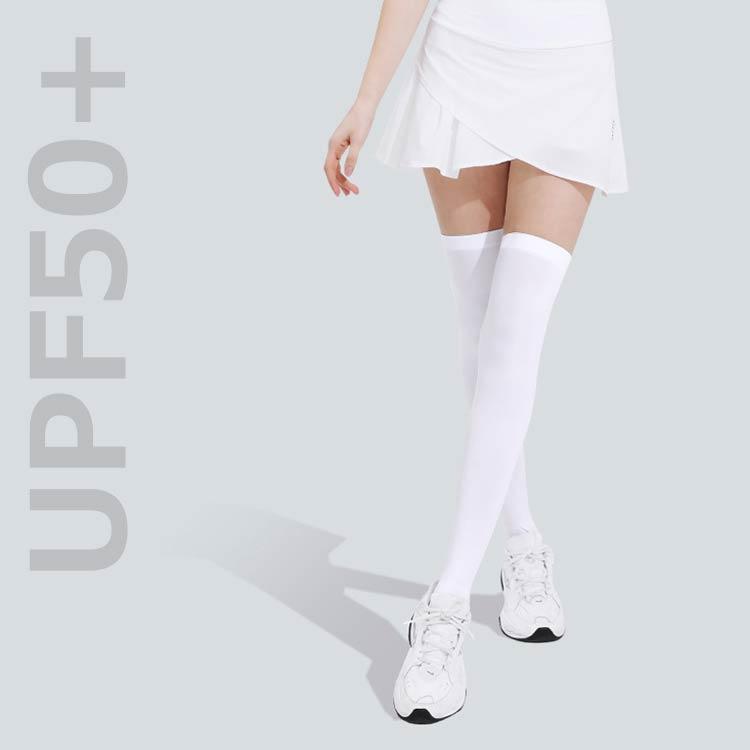 ストッキング 靴下 UVカット 夏用 スポーツ UPF50 ゴルフソックス