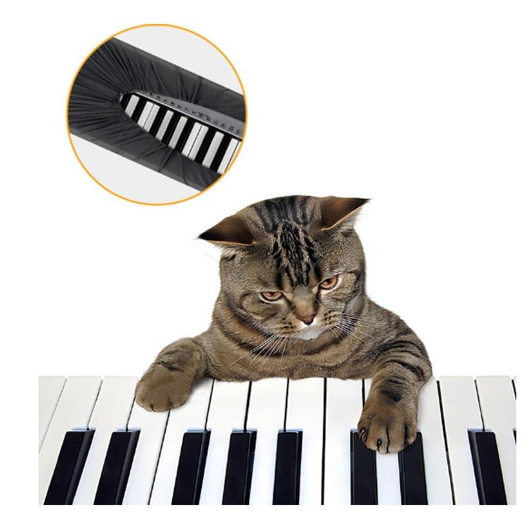 88鍵盤 遮光 キーボードカバー ほこり 61鍵盤 キーボード保護 電子