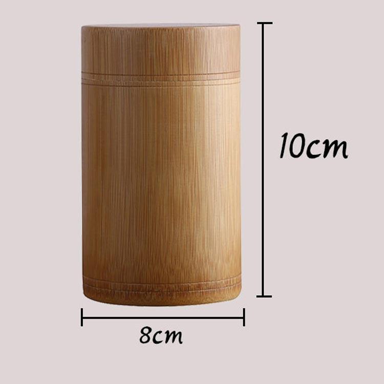 茶入れ お茶 竹製 茶筒 茶葉入れ 茶器 丸型 保存容器 小物入れ お茶缶