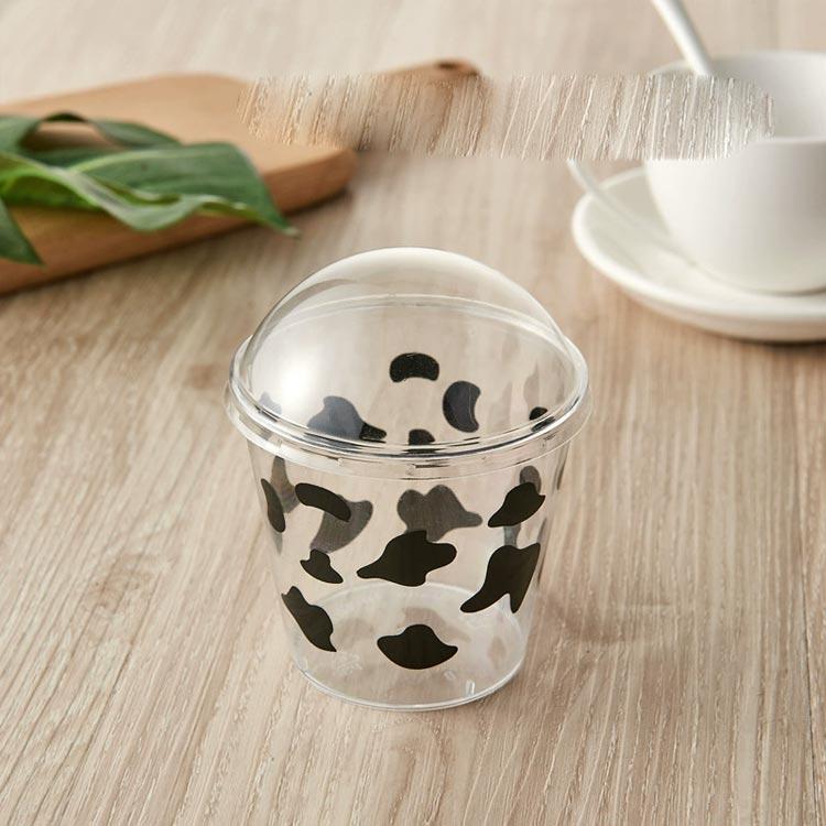 50セット 透明 おしゃれ ふた付き 使い捨て プラスチック フタ付き