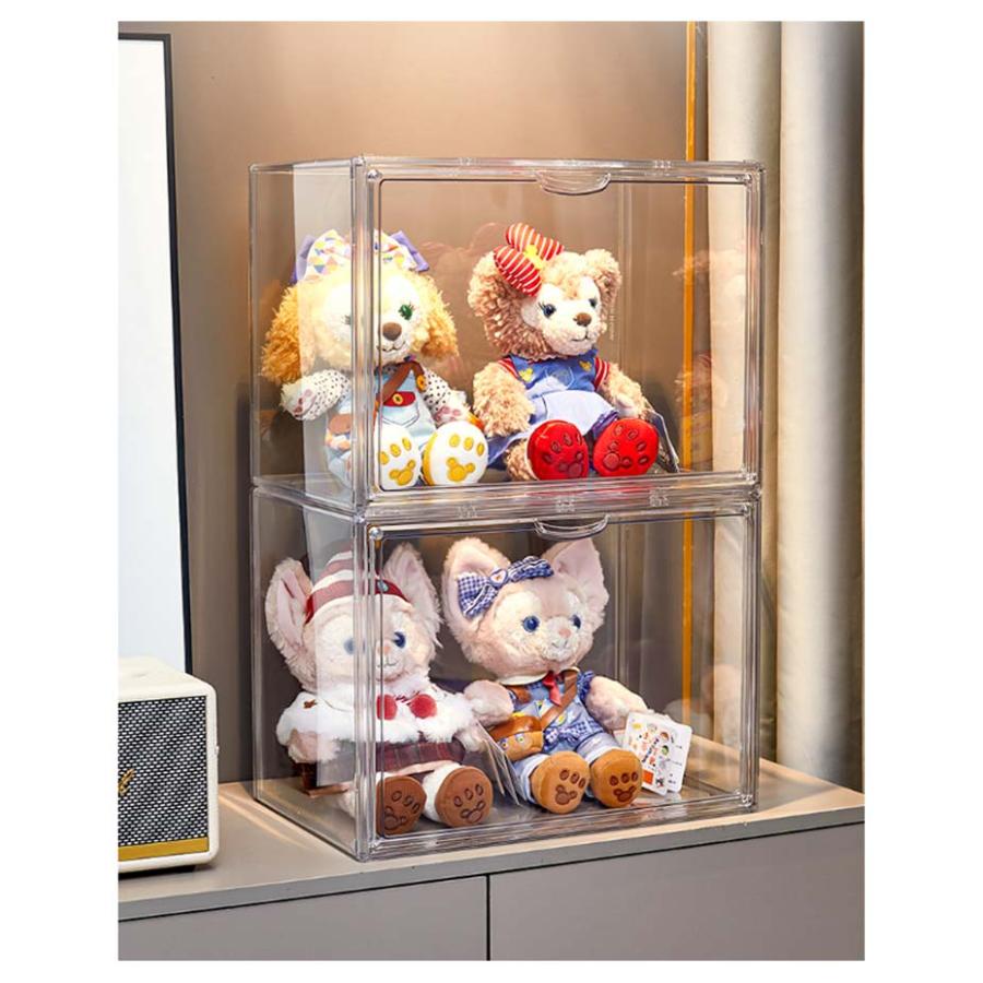ぬいぐるみ収納ケース 透明 人形ケース ぬいぐるみケース アクリル