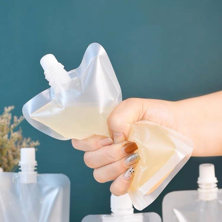 100個入り スパウトパウチ 半透明 30ml 50ml 100ml 150ml 200ml 250ml