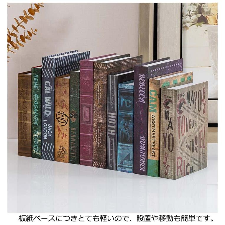 洋書2 大型本　インテリア Amazon.co.jp: ダミーブック インテリア 洋書 フェイク 本 12冊