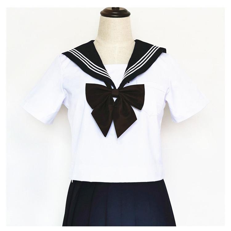 セーラー服リボン 制服リボン スクールリボン 大きい 紺/エンジ セーラー服リボン 制服リボン スクールリボン 大きい 紺/エンジ