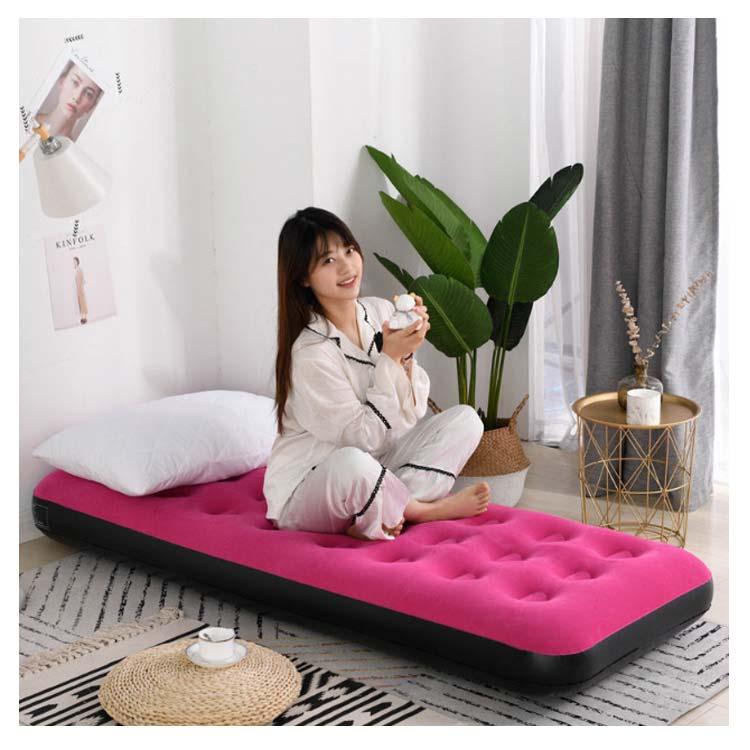 エアーベッド シングル 幅 74cm x 185cm 厚さ 23cm 選べるポンプセット