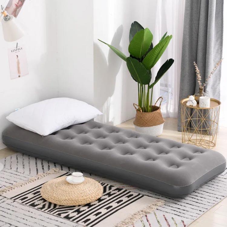 エアーベッド シングル 幅 74cm x 185cm 厚さ 23cm 選べるポンプセット