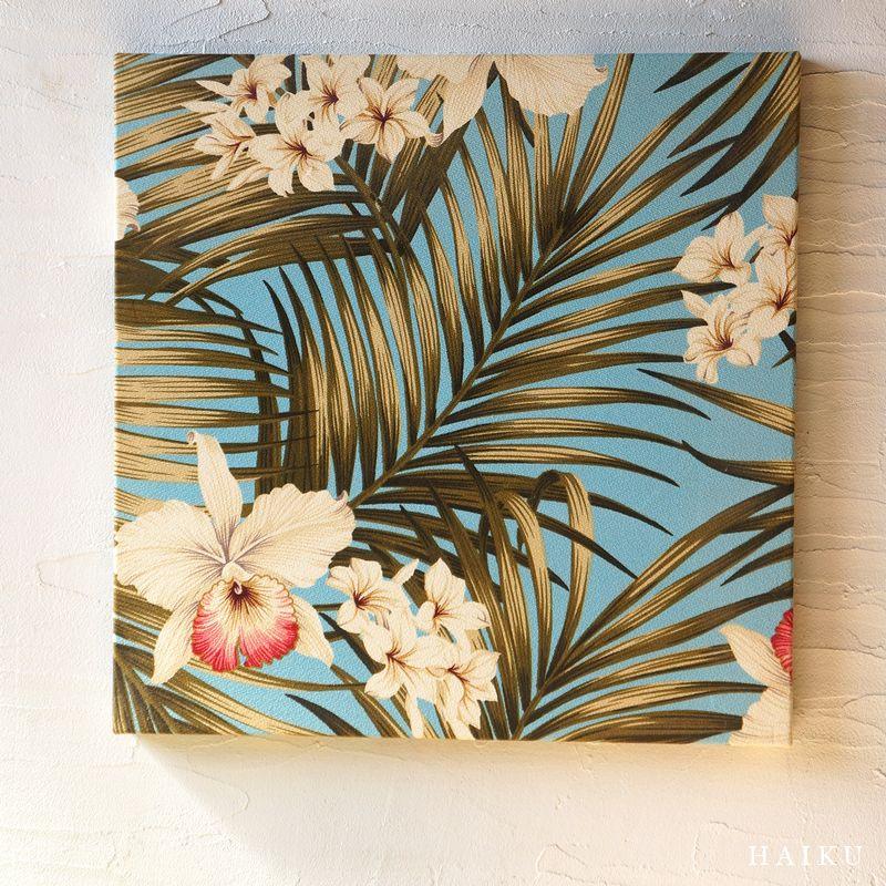 ファブリックパネル 海 アートパネル フレーム 玄関 Hawaiian BKF