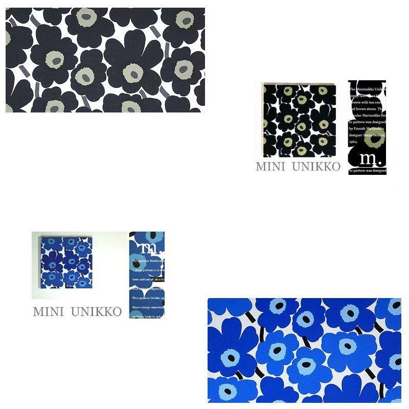 マリメッコ ファブリックボード(花柄・黒) marimekko（マリメッコ） ファブリックパネル miniunikko ミニウニッコ