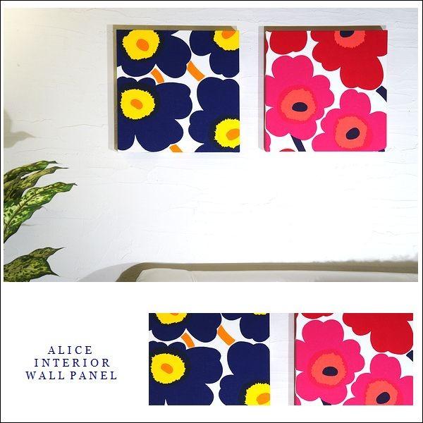 マリメッコ marimekko ファブリックパネル マリメッコ ファブリックパネル ピエニ ウニッコ2（Pieni