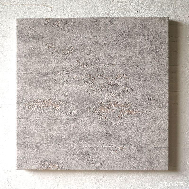 アートパネル 壁掛け STONE 40×40cm 大きめ グレー 石壁調 北欧 アートパネル 壁掛け STONE 40×40cm 大きめ グレー 石壁調 北欧
