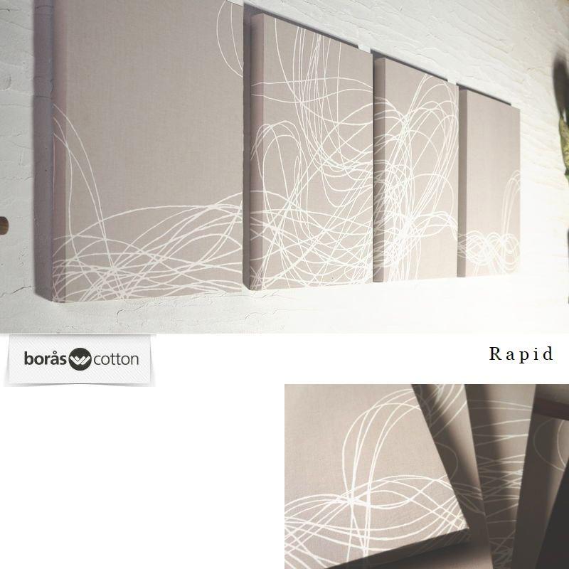 ファブリックパネル アートパネル boras RAPID 40×30cm 4set ベージュ限定品_3