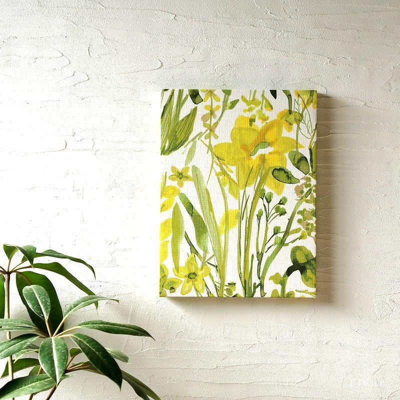 FLEUR ファブリックパネル 花 インテリア 玄関 おしゃれ フルール 40