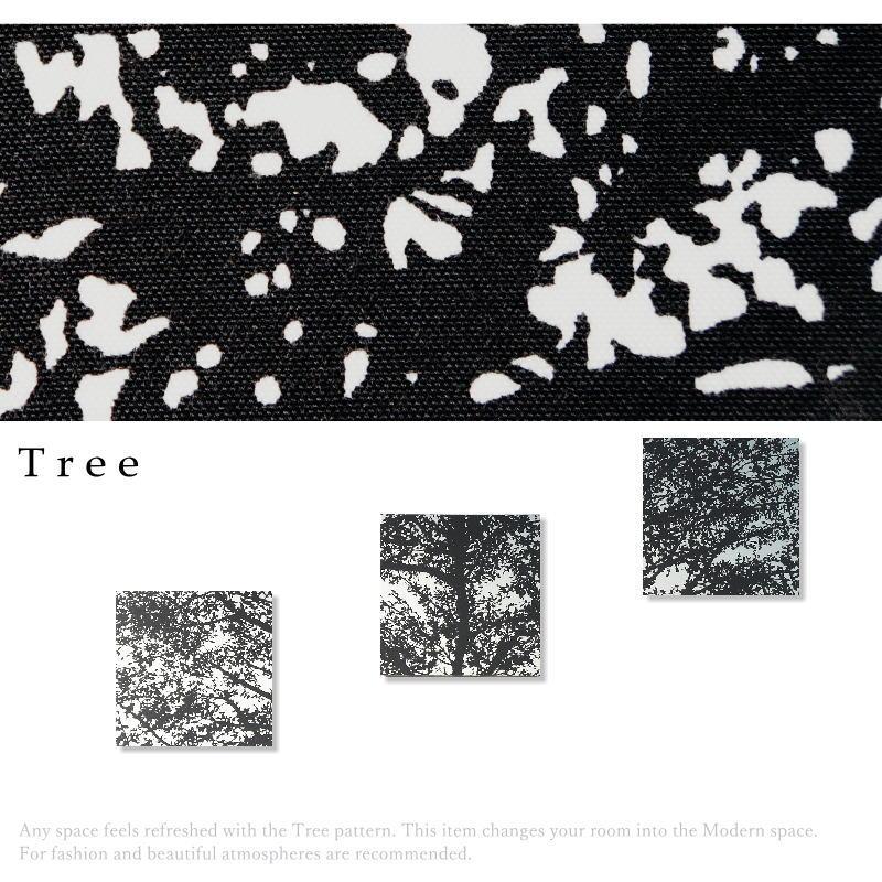 新品1.5m白×黒ベースの樹形が印象的な北欧モダンなパネル3枚セット ファブリックパネル アートパネル アリス 3枚 30×30cm TREE