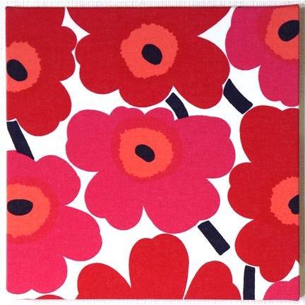 marimekko（マリメッコ） ファブリックパネル ミニウニッコ 花 玄関