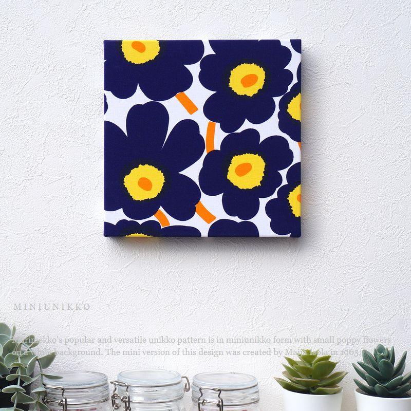 マリメッコ　ファブリックアートパネル marimekko ファブリックパネル アートパネル PIENIUNIKKO 40
