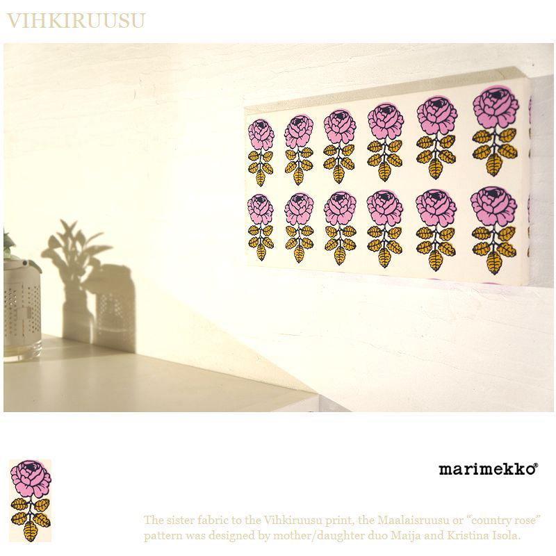 ファブリックボード 北欧 玄関 marimekko VIHKIRUUSU ヴィヒキルース 