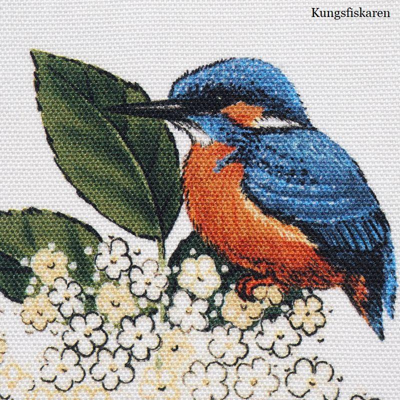 ファブリックパネル 北欧 アートパネル Kungsfiskarenb 青い鳥B ファブリックパネル 北欧 アートパネル Kungsfiskarenb 青い鳥B