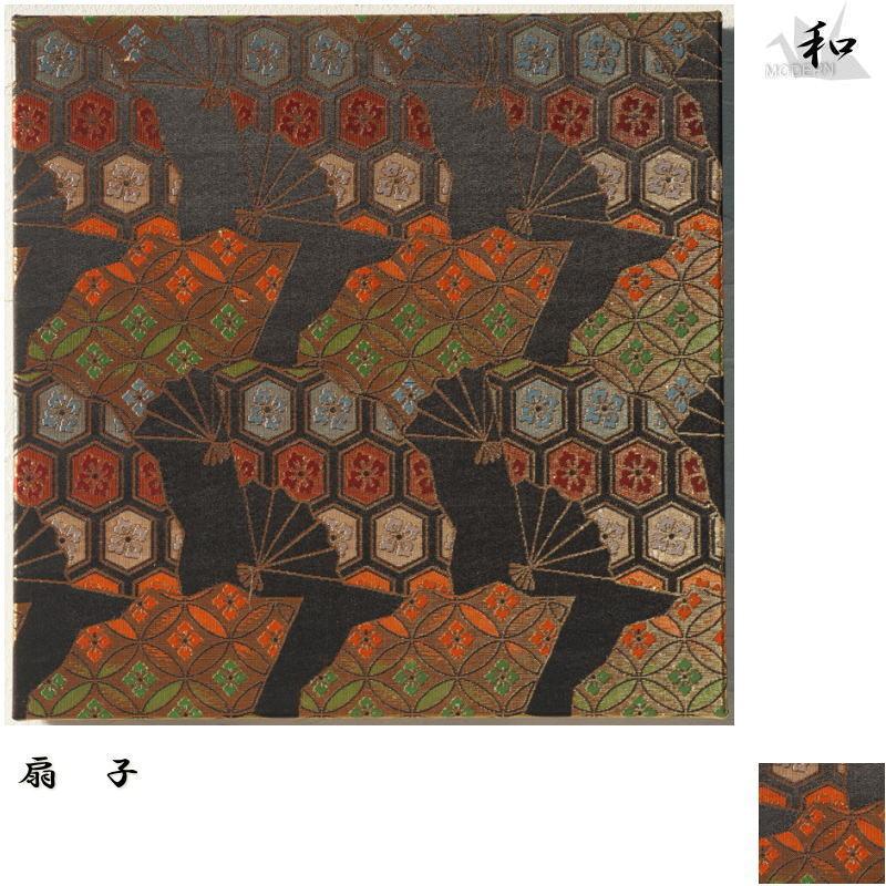 和 ファブリックパネル 扇子 30×30cm 旅館 客室 店舗用 木製